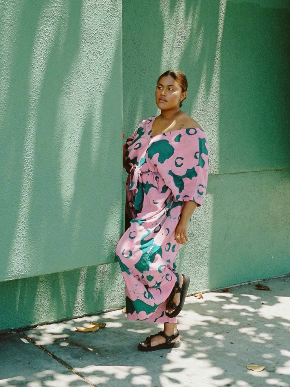 Osei Duro Easy Jumpsuit in Pool Party